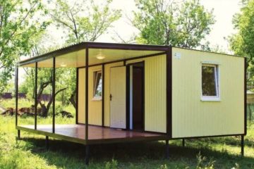 Металлические бытовки для дачи